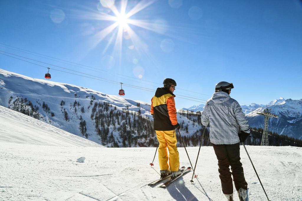 Hotel Quellenhof Leukerbad Dış mekan fotoğraf