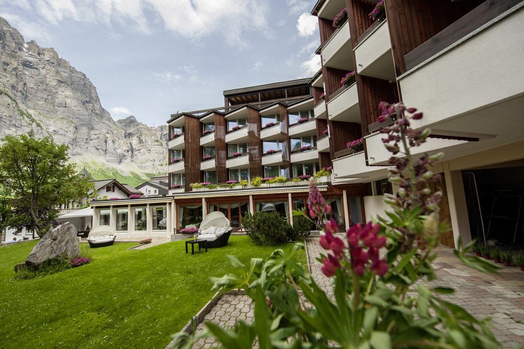 Hotel Quellenhof Leukerbad Dış mekan fotoğraf