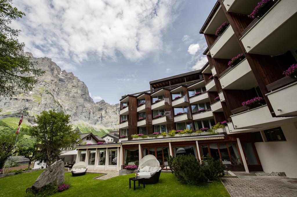 Hotel Quellenhof Leukerbad Dış mekan fotoğraf
