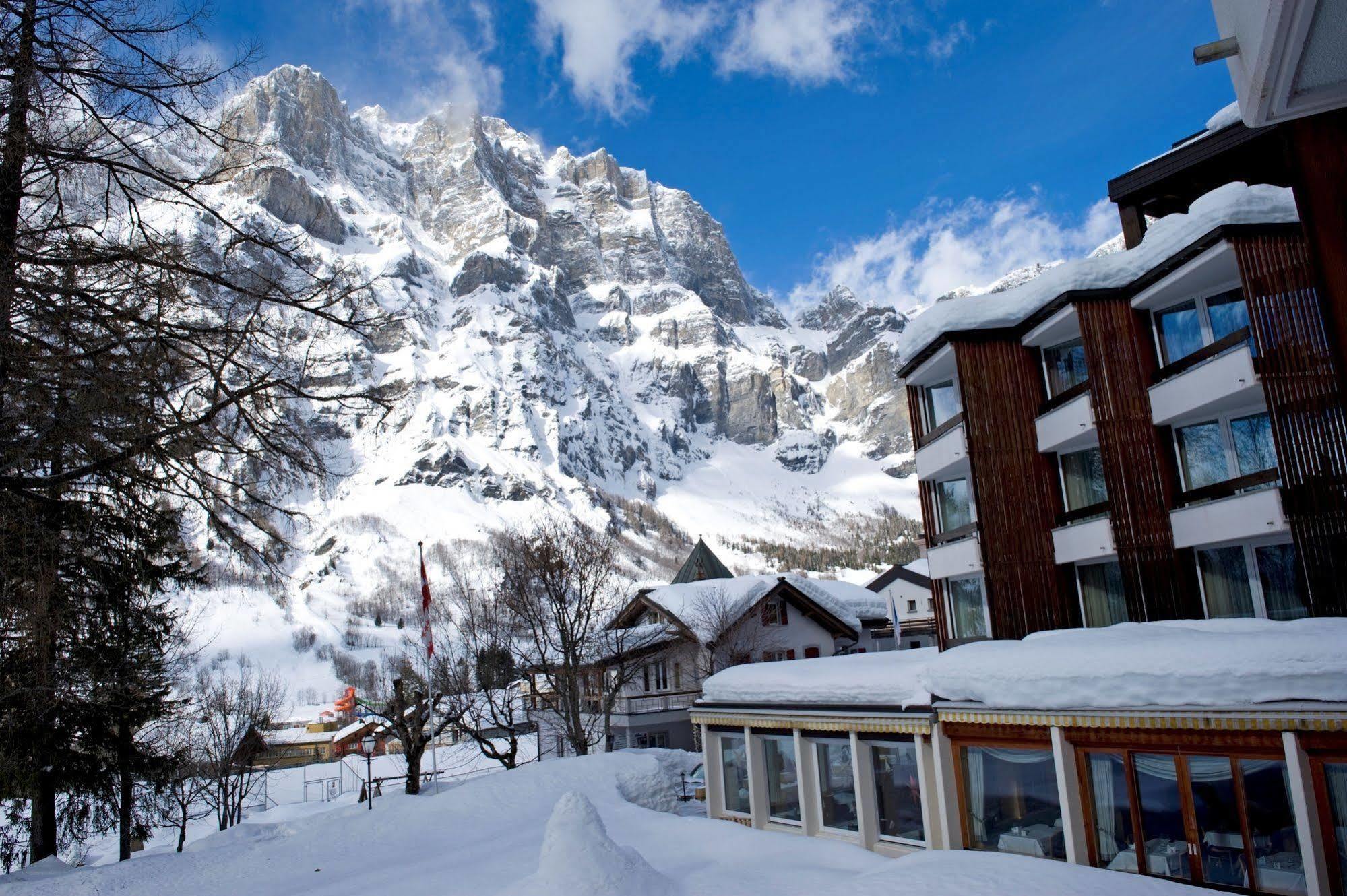 Hotel Quellenhof Leukerbad Dış mekan fotoğraf