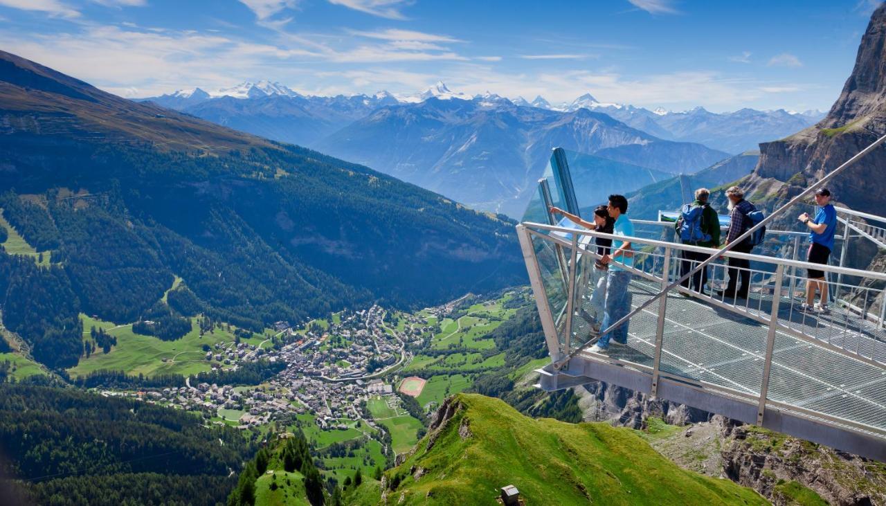 Hotel Quellenhof Leukerbad Dış mekan fotoğraf